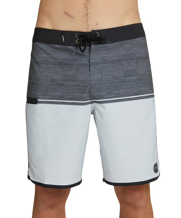 Hyperfreak Tech TRVLR Nomad 19" Scallop Boardshorts  - Graphite