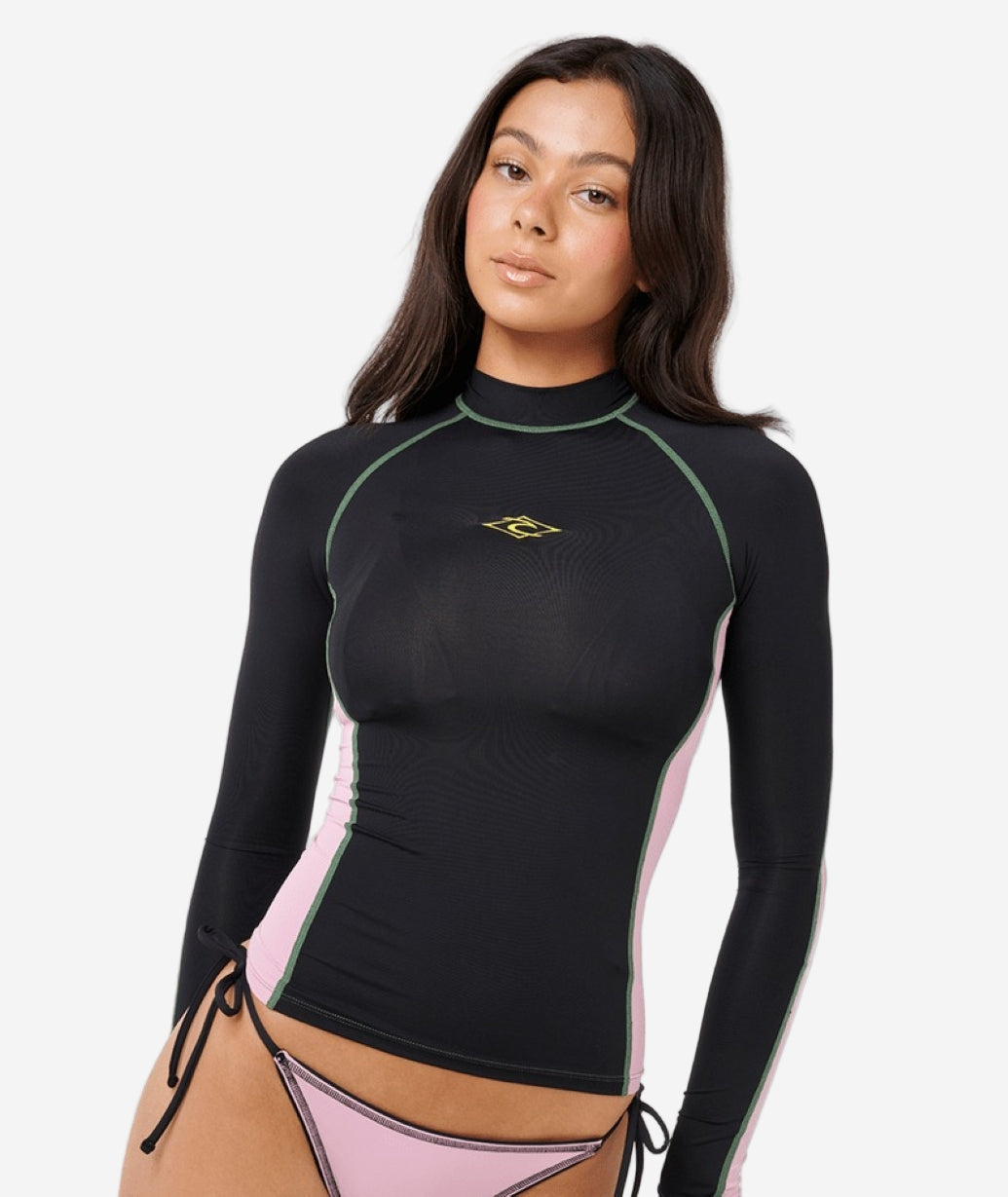 Steph Gilmore Spliced Long Sleeve Rash Vest