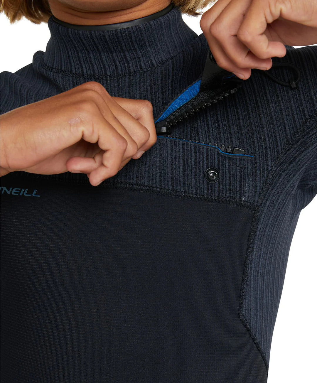 Boys Hyperfreak 2/2 Short Sleeve Steamer Kids Wetsuit - Black