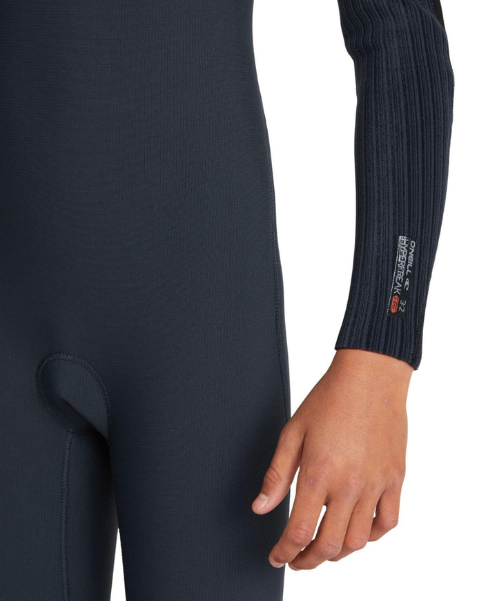 Boys HyperFire 3/2 Chest Zip Steamer Kids Wetsuit