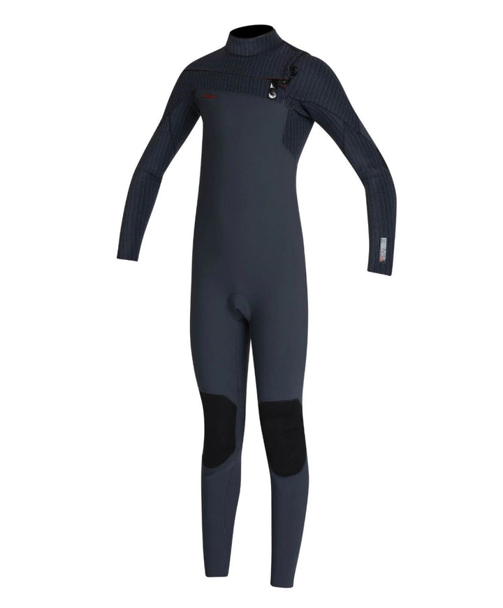 Boys HyperFire 3/2 Chest Zip Steamer Kids Wetsuit