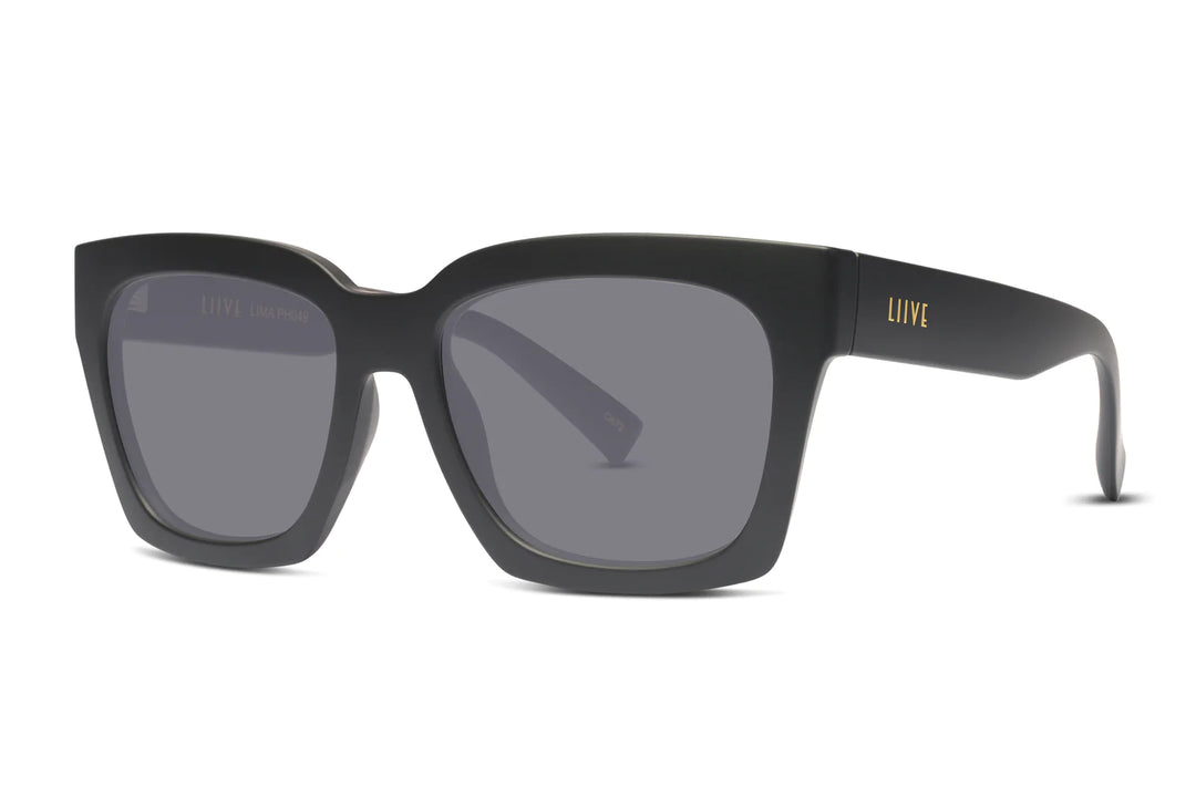 Lima Sunglasses - Matt Black