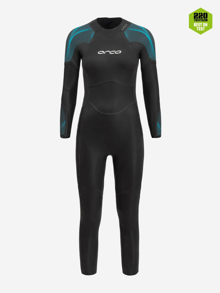 Apex Flex Womens Swimming Wetsuit - Blue Flex