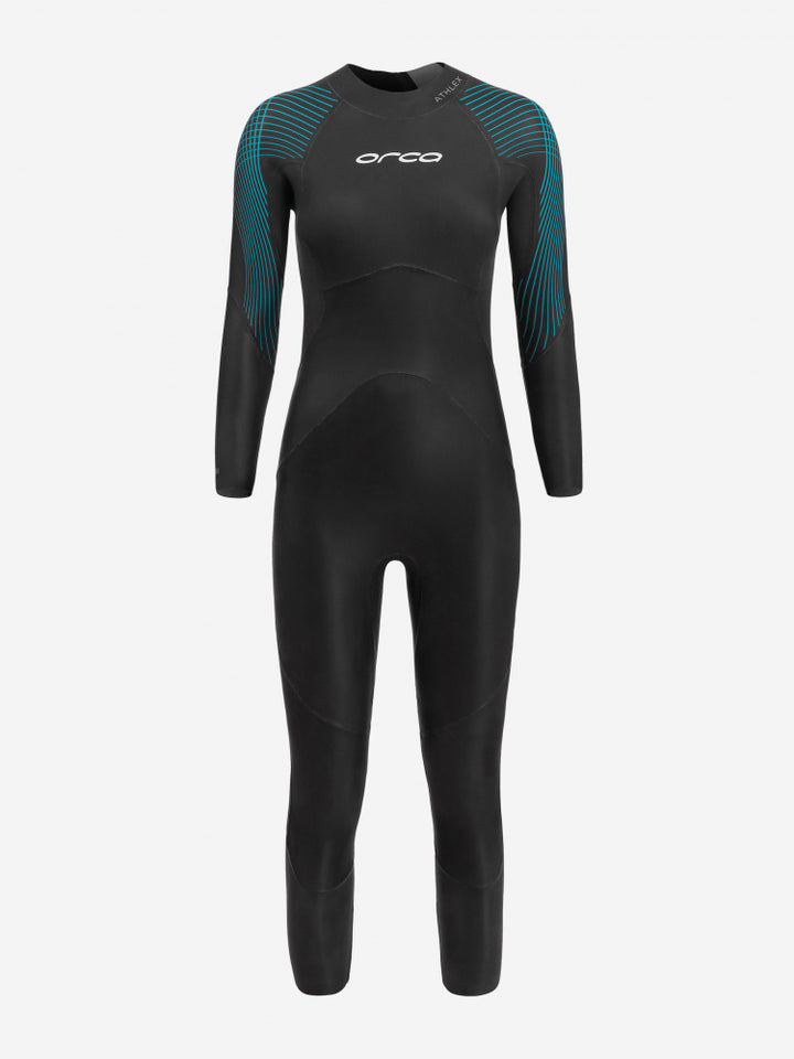 Athlex Flex Womens Swimming Wetsuit - Blue Flex