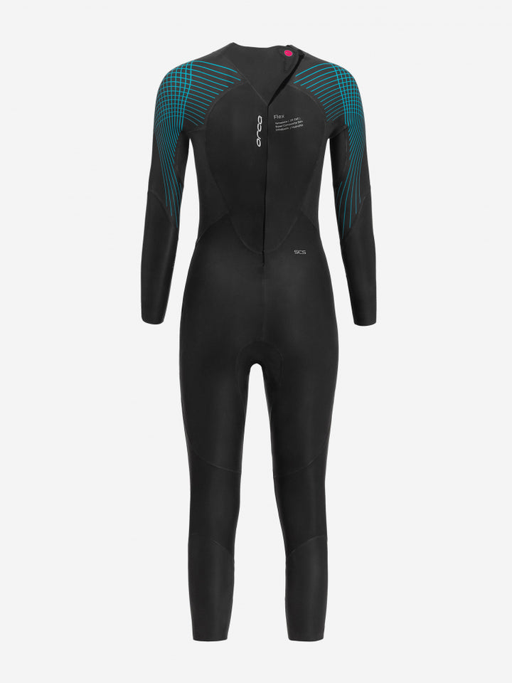 Athlex Flex Womens Swimming Wetsuit - Blue Flex