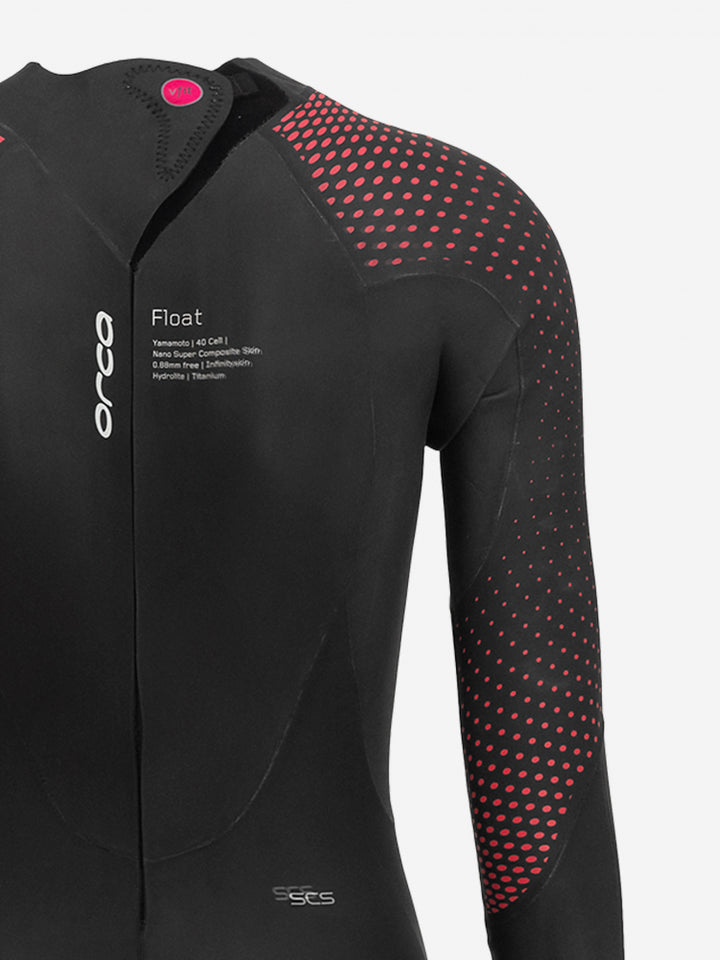 Athlex Float Womens Swimming Wetsuit - Red Buoyancy