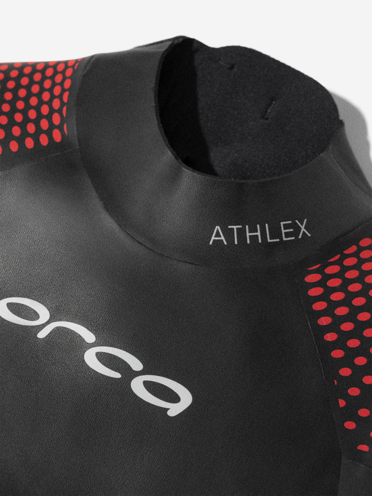 Athlex Float Womens Swimming Wetsuit - Red Buoyancy