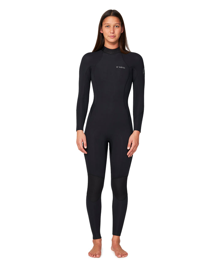 Bahia 3/2 Back Zip Steamer Womens Wetsuit - Black