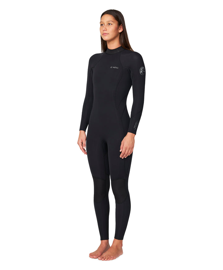 Bahia 3/2 Back Zip Steamer Womens Wetsuit - Black