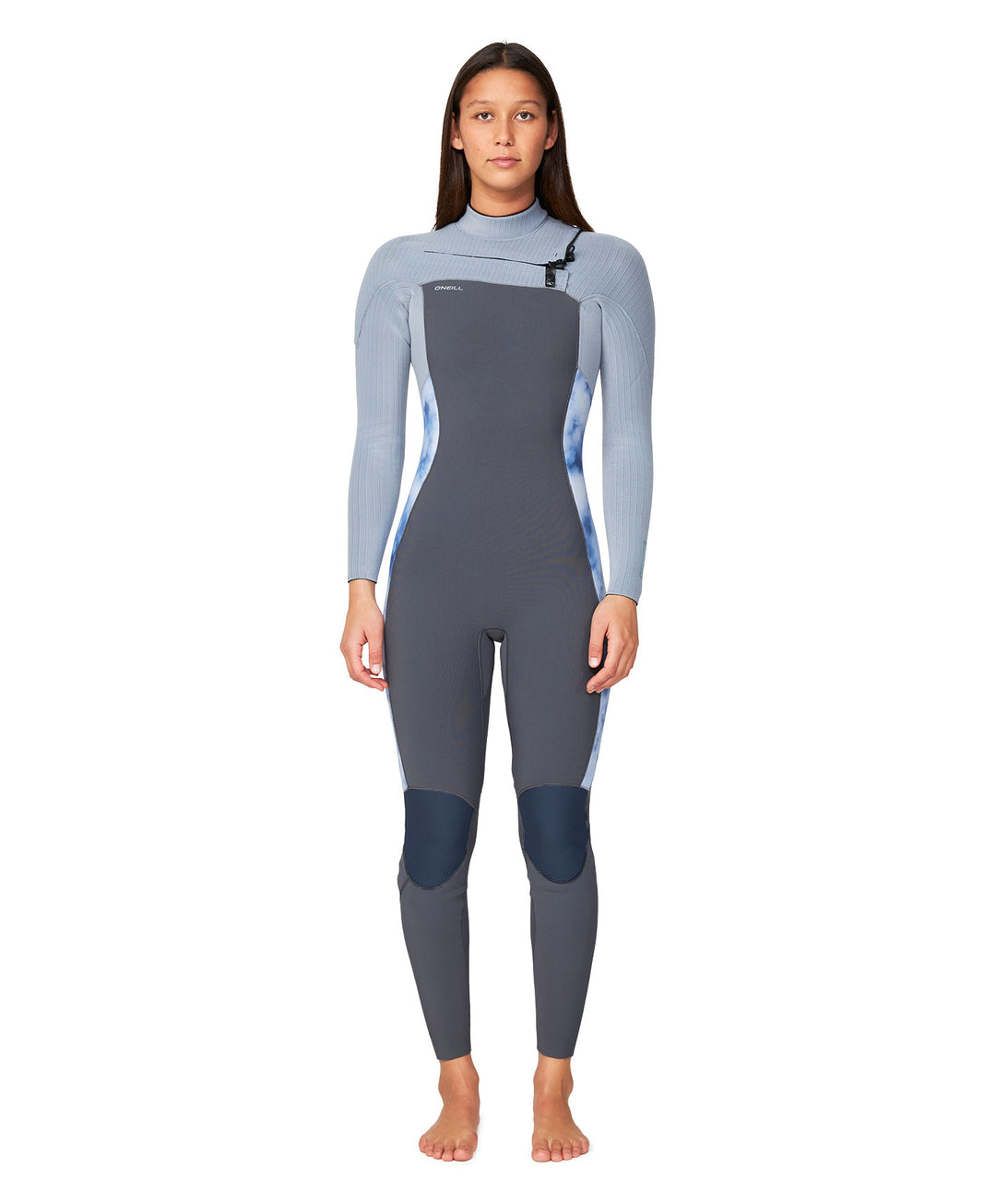Womens HyperFreak 3/2+ Chest Zip Steamer Wetsuit - Storm Rider