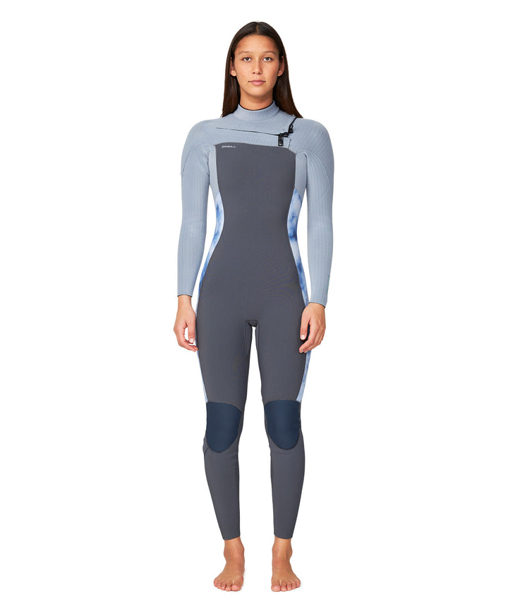 Womens HyperFreak 3/2+ Chest Zip Steamer Wetsuit - Storm Rider