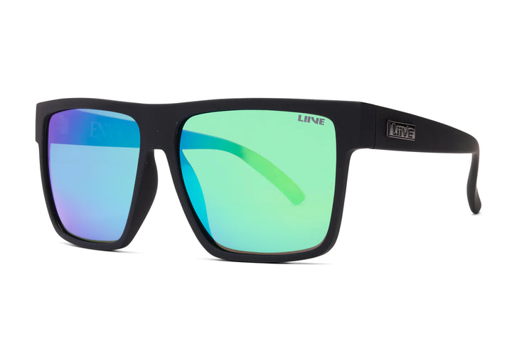 Envy Sunglasses - Mirror Polar Matt Black