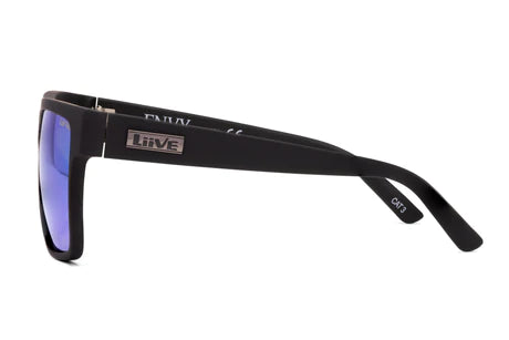 Envy Sunglasses - Mirror Polar Matt Black