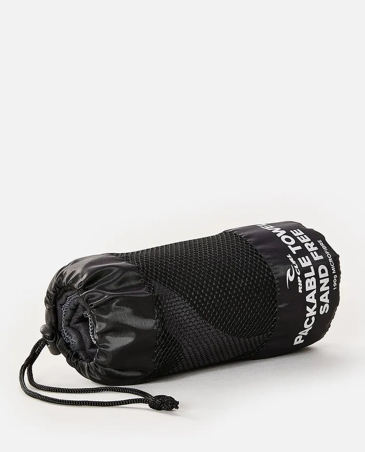 Surf Series Packable Towel - Black