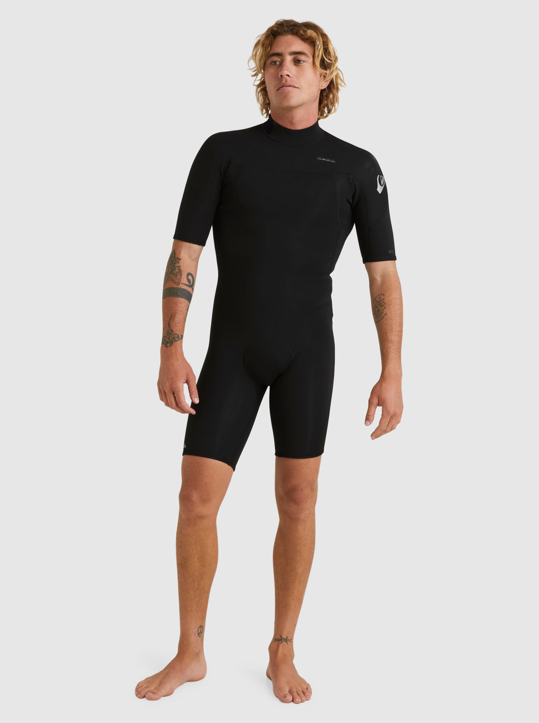 Everyday Sessions 2/2 Chest Zip Springsuit Wetsuit - Black