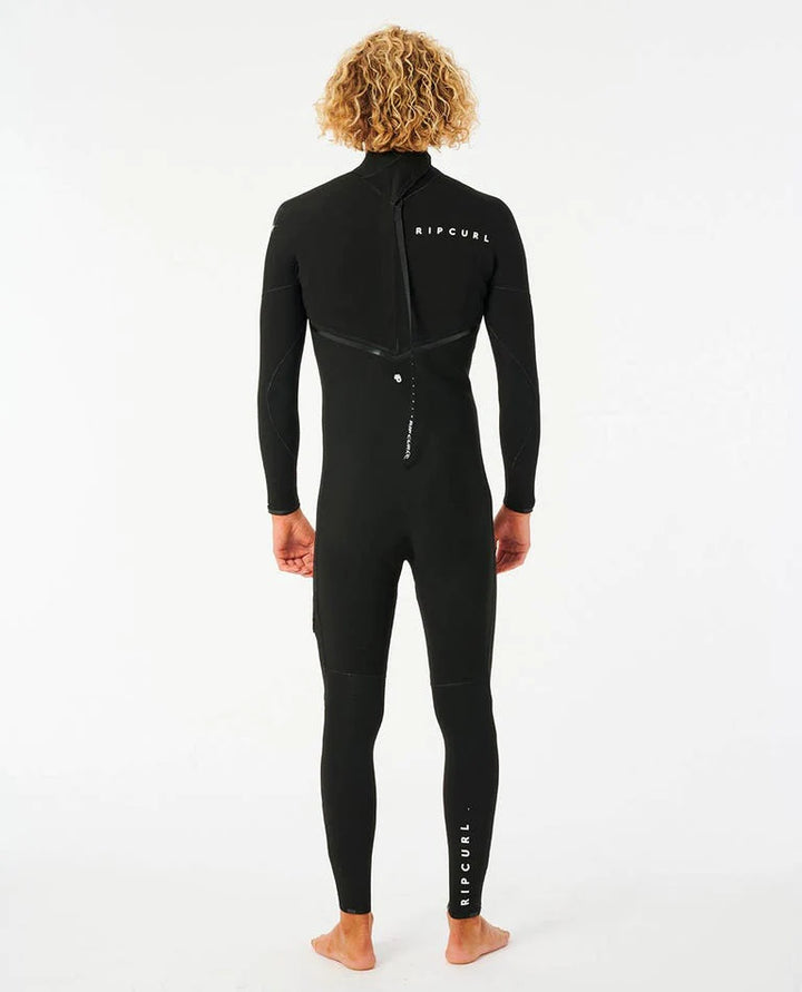 E-Bomb 3/2 Back Zip Steamer Mens Wetsuit - Black