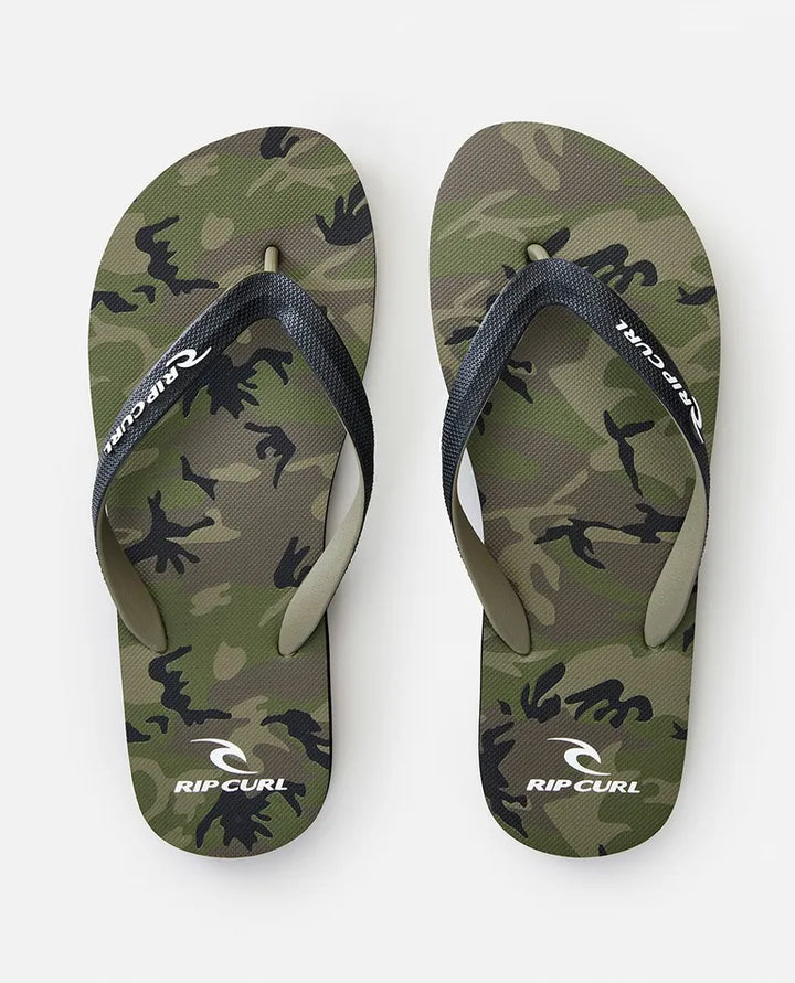 Camouflage Open Toe Thongs