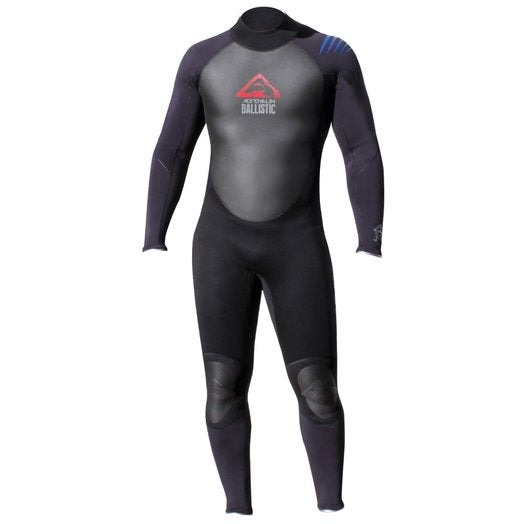 Ballistic Batwing 4/3 Steamer Mens Wetsuit - Black