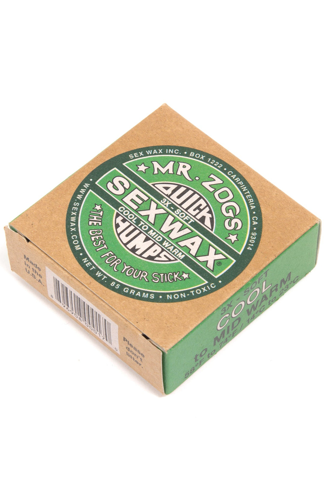 Sex Wax 3X Soft - Cool / Green