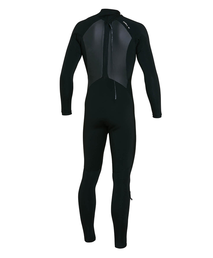 Defender 3/2 Back Zip Steamer Wetsuit - Black