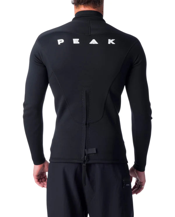 Energy Long Sleeve Mens Wetsuit Jacket - Black