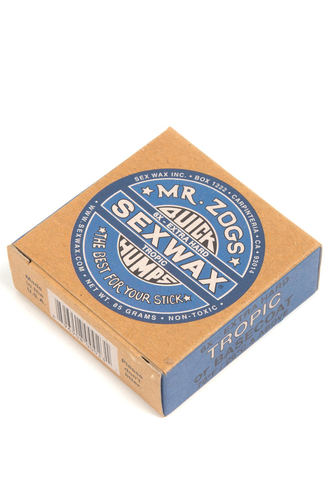 Sex Wax 6X Extra Hard - Tropical / Blue