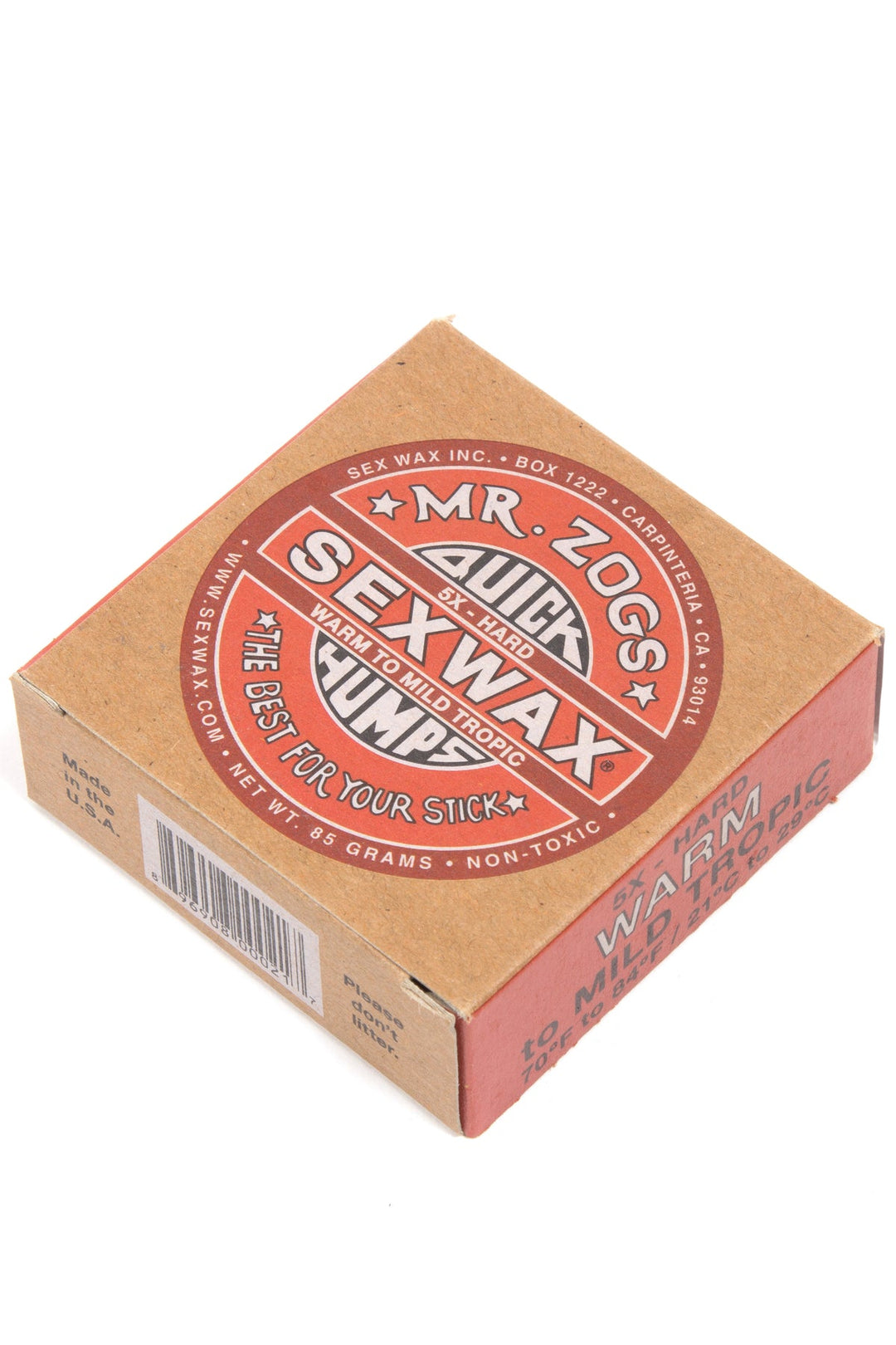 Sex Wax 5X Hard - Warm / Red