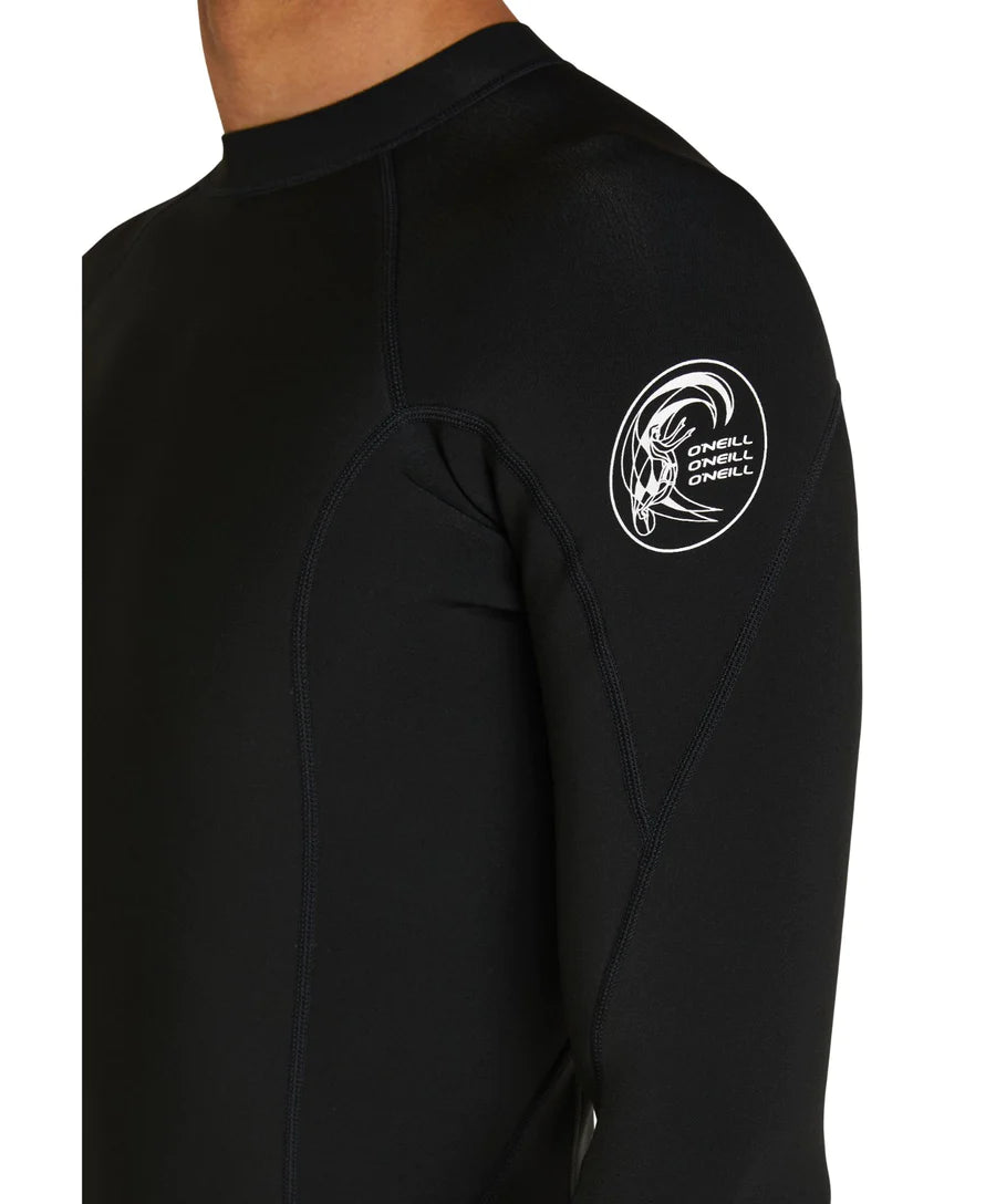 Defender 2/1mm Long Sleeve Wetsuit Jacket - Black