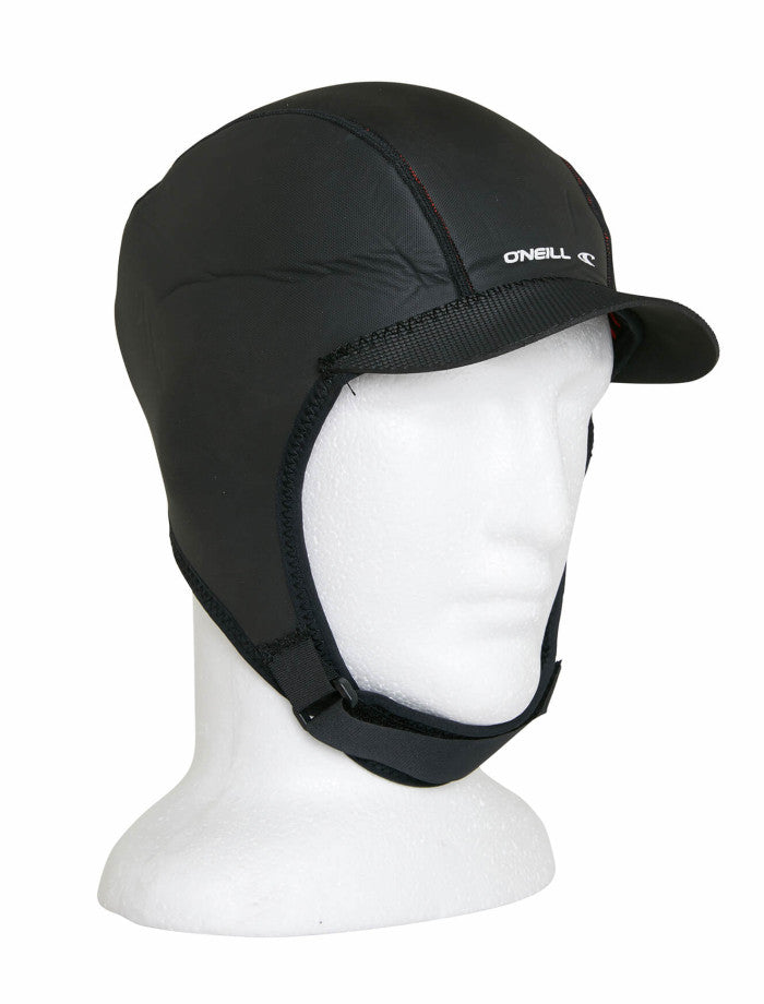 Defender Surf Cap 2mm Wetsuit Hood - Black