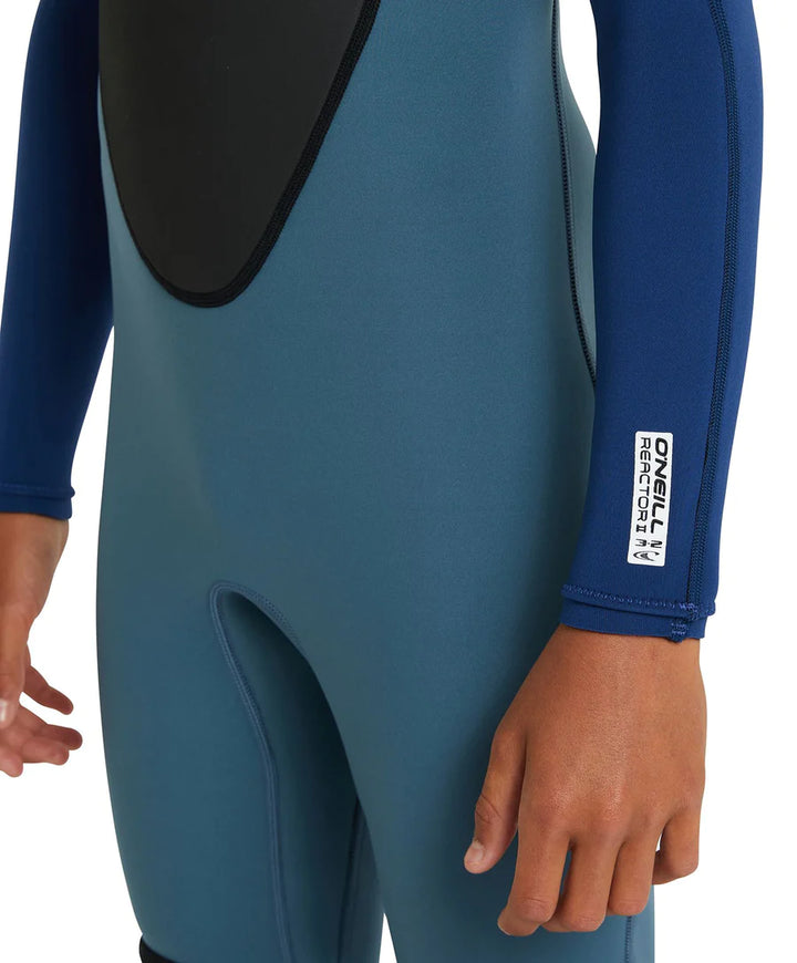 Boys Reactor II 3/ Back Zip Steamer Kids Wetsuit - Cadet