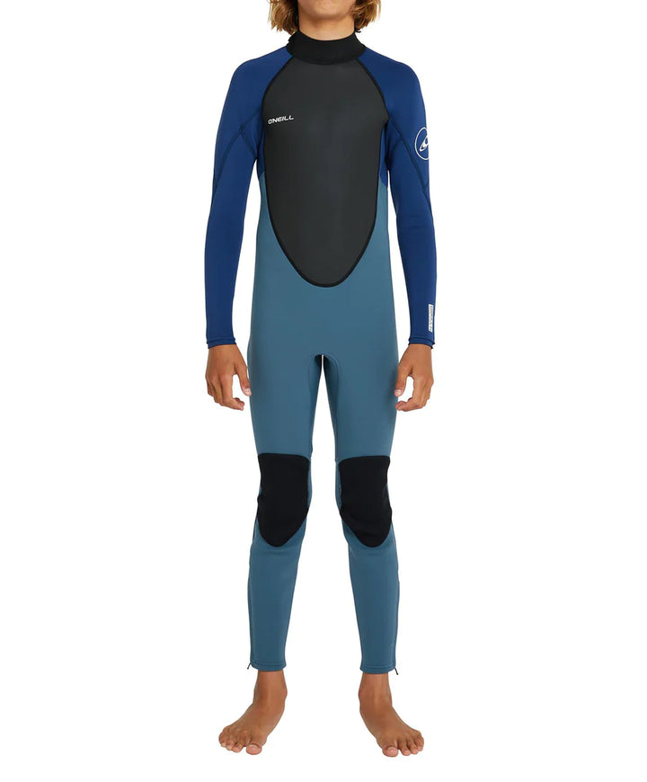 Boys Reactor II 3/ Back Zip Steamer Kids Wetsuit - Cadet
