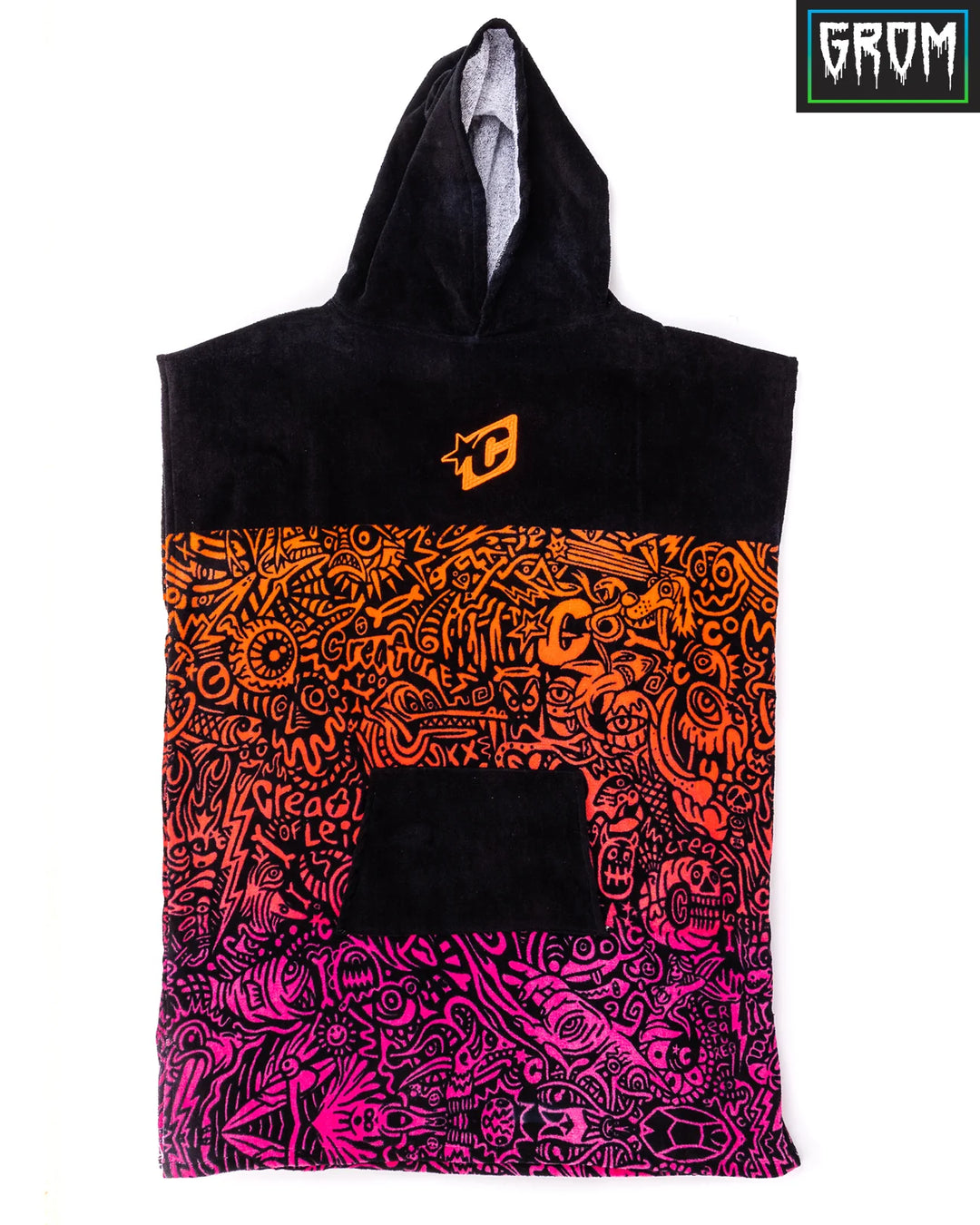 Grom Poncho Kids Hooded Towel
