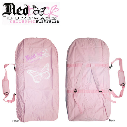Pink Butterfly Bodyboard Cover Bag