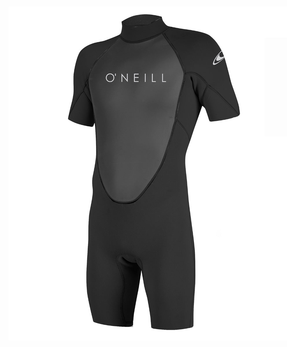 Reactor II 2mm Short Sleeve Springsuit Mens Wetsuit (2022) - Black