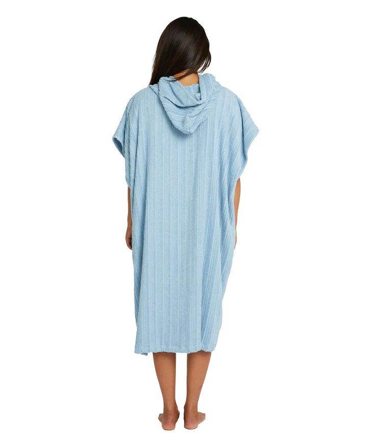 Women's TB3X Hooded Towel - Dusty Blue
