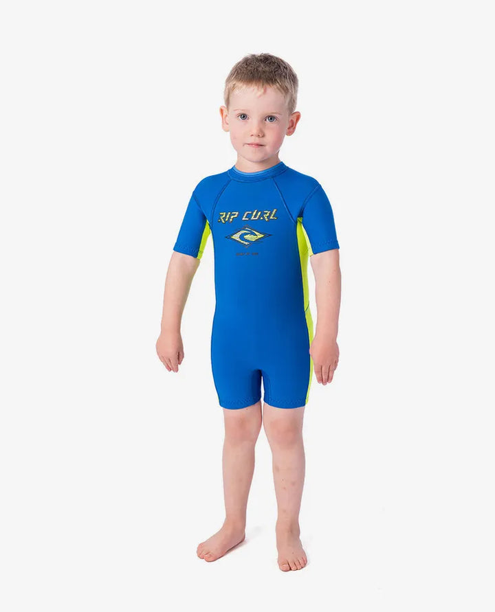 Groms 1.5mm Omega Springsuit Kids Wetsuit - Blue