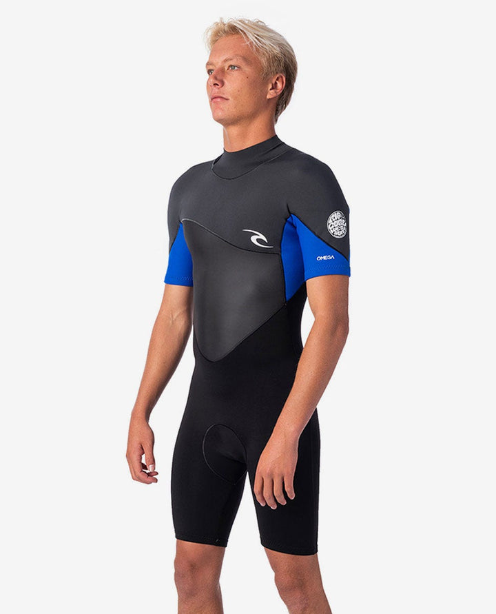 Omega 1.5mm SS Springsuit Mens Wetsuit - Blue