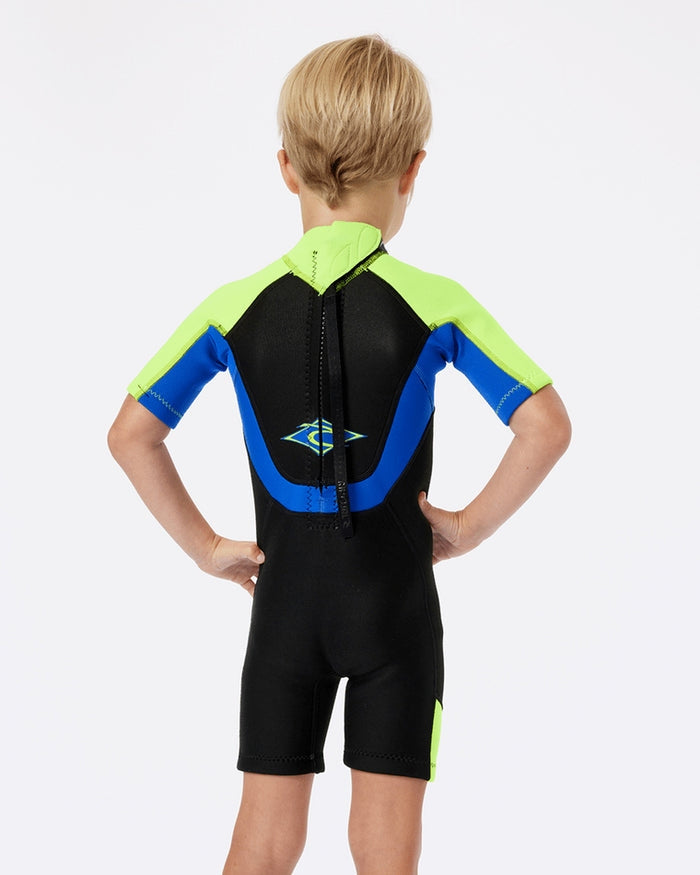 Groms Omega 1.5mm Back Zip Springsuit Kids Wetsuit