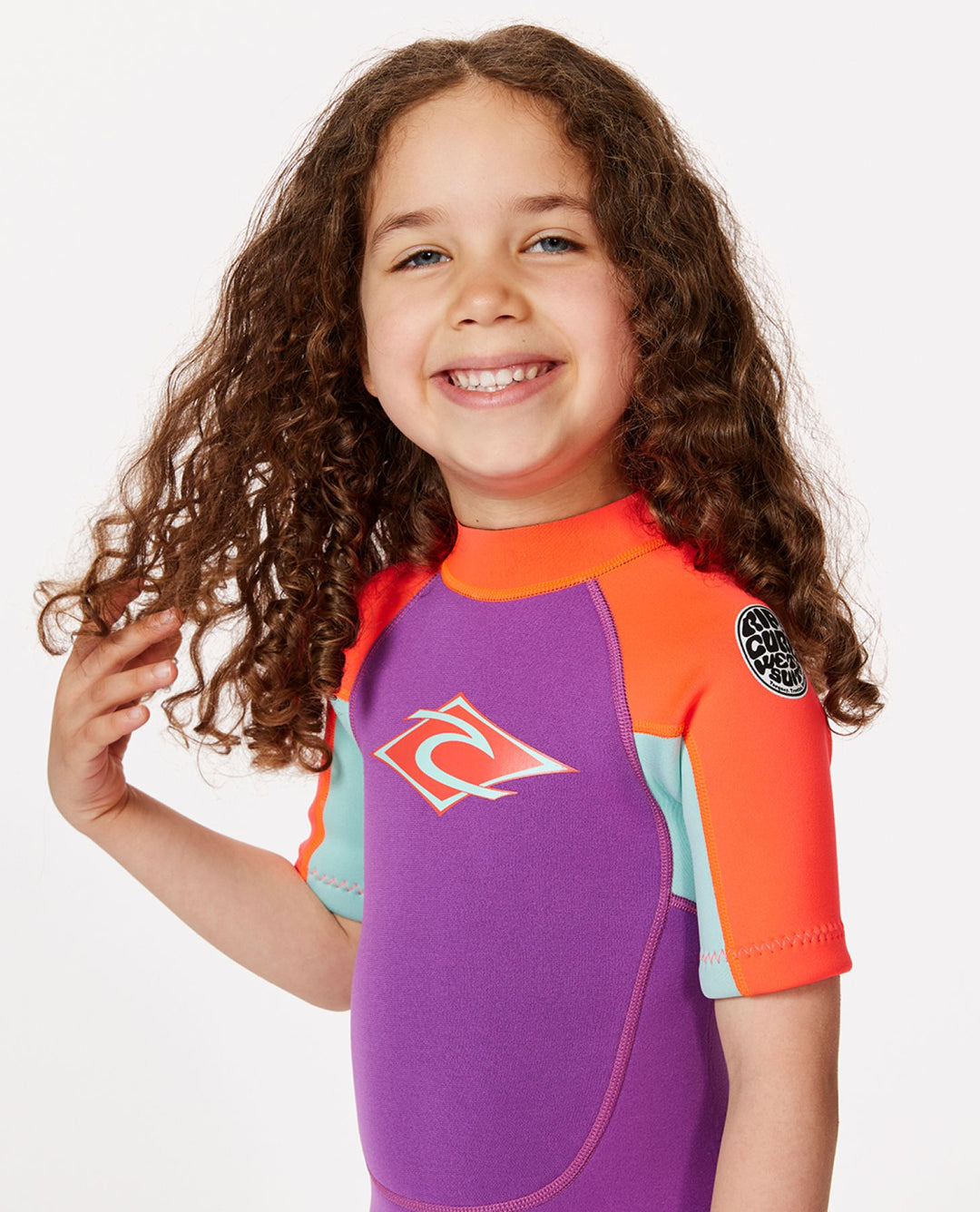 Groms Omega 1.5mm Back Zip Springsuit Kids Wetsuit