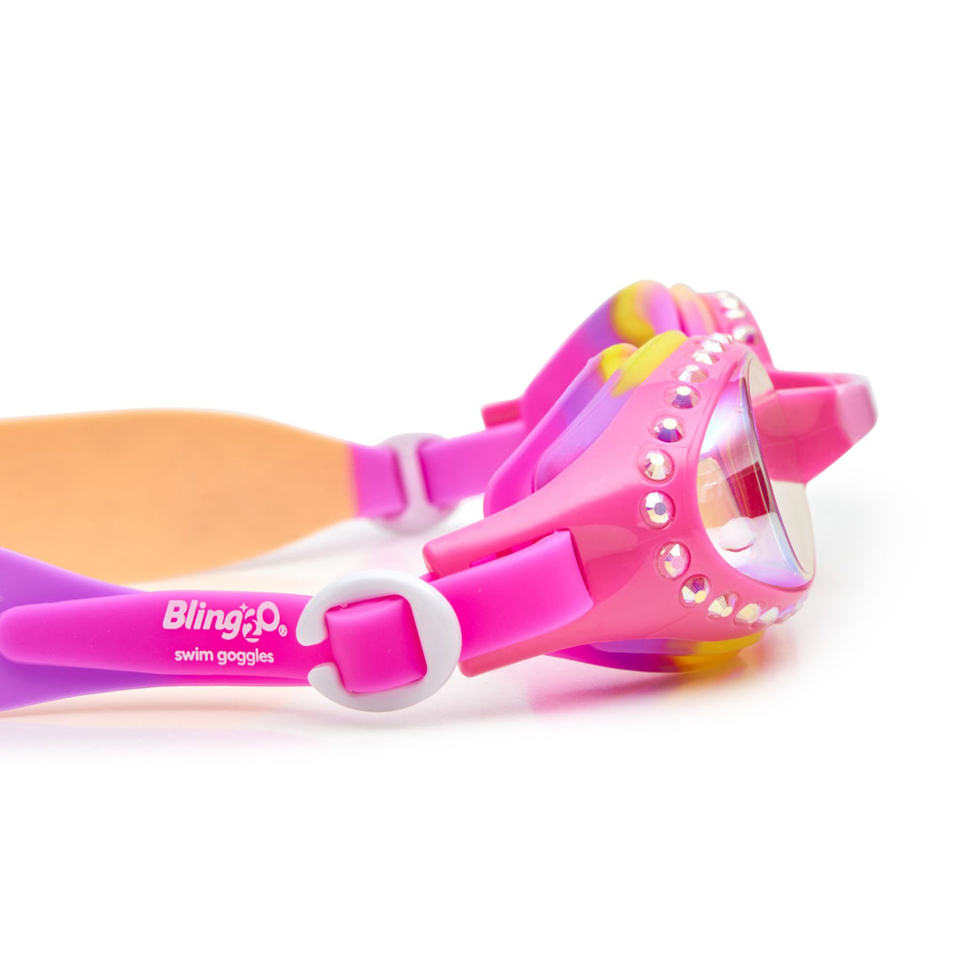 Bandana Swim Goggles - Bubble Bath Pink