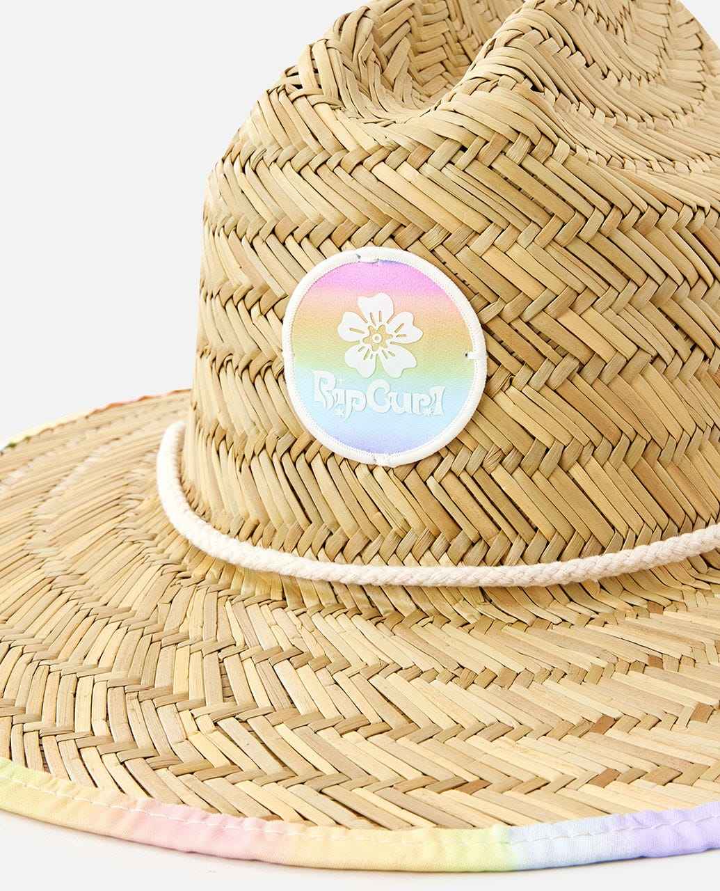 Girls Mixed Straw Kids Sun Hat