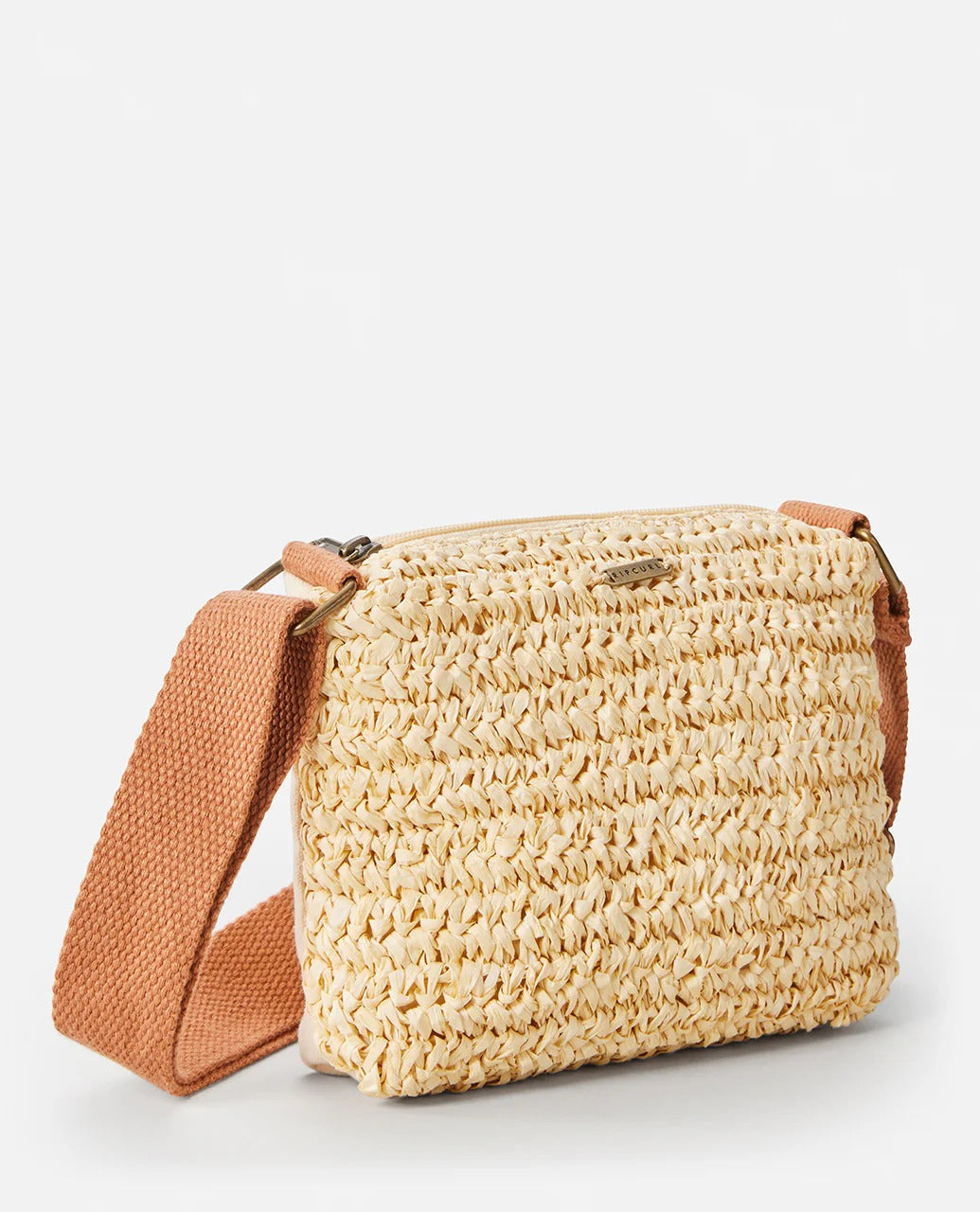 Womens Essentials Straw Crossbody Bag