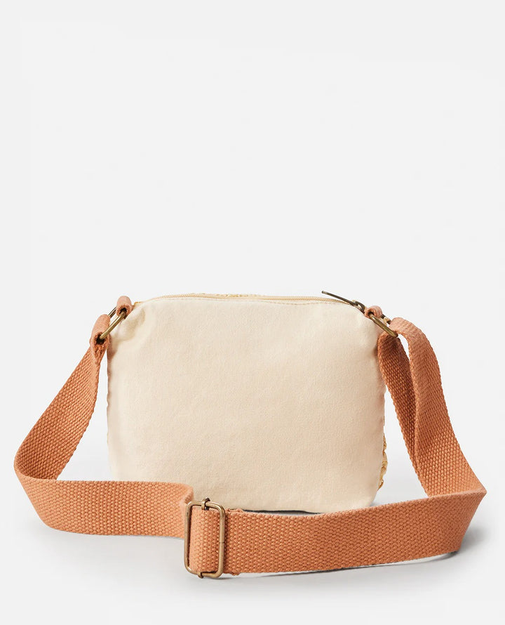 Womens Essentials Straw Crossbody Bag