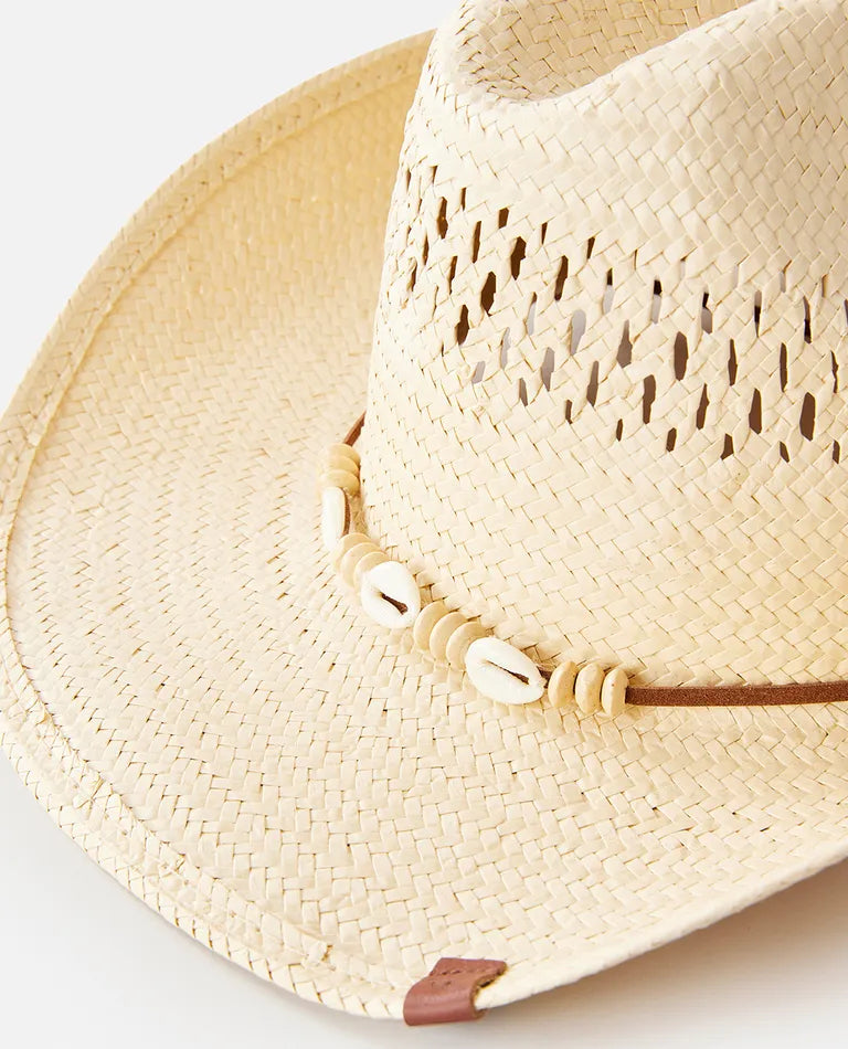 Cowrie Cowgirl Hat - Natural