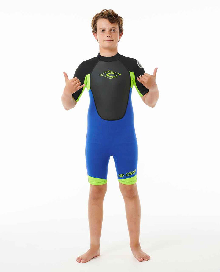 Kids Omega Back Zip Springsuit Kids Wetsuit