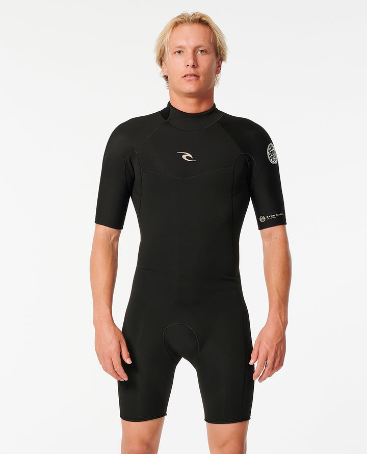 Dawn Patrol 2mm Back Zip Springsuit Mens Wetsuit