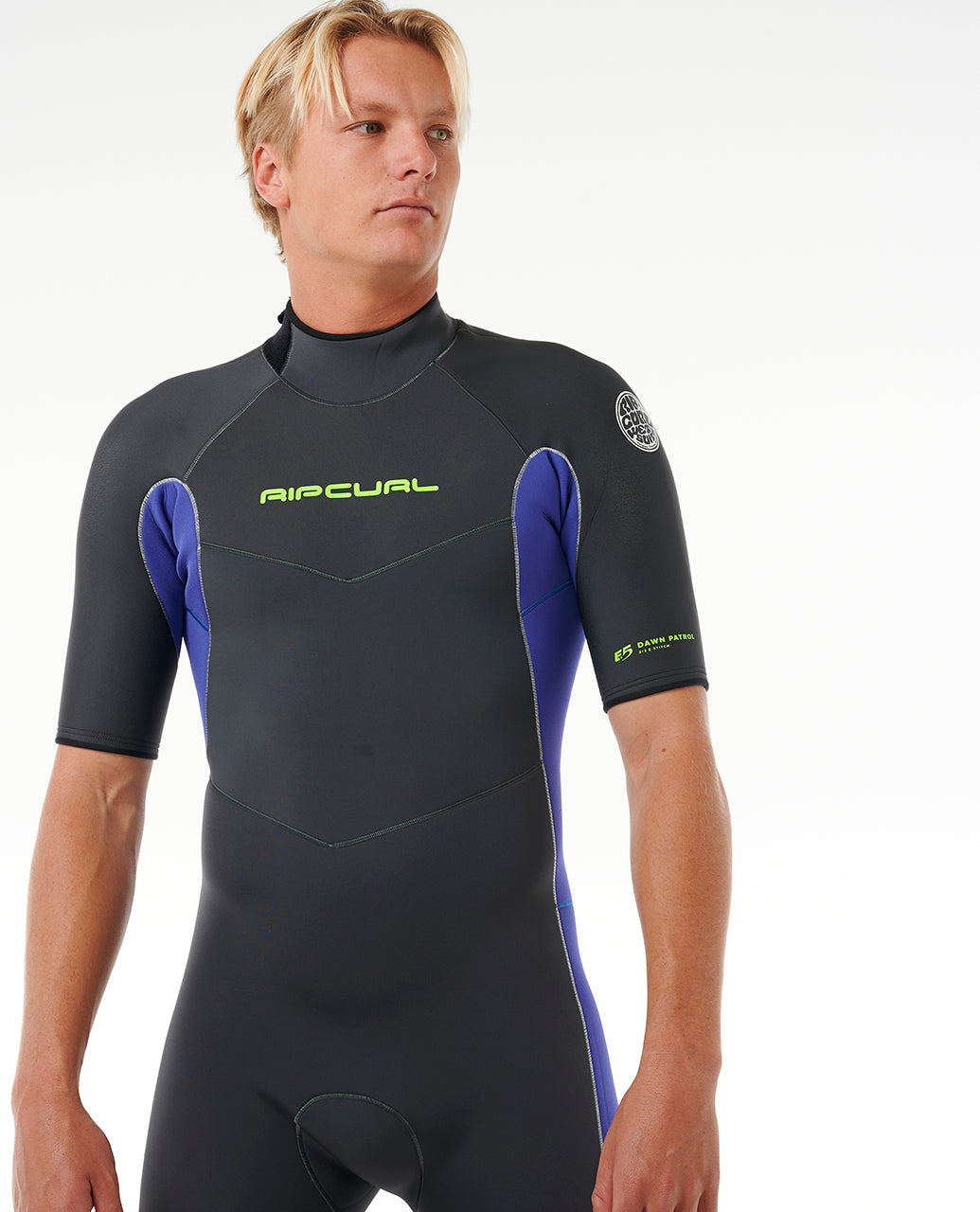 Dawn Patrol 2mm Back Zip Springsuit Mens Wetsuit