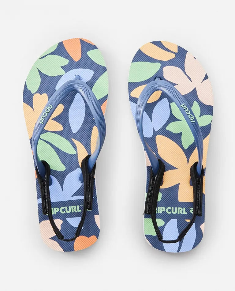 Holiday Tropics Bloom Toddler Thongs - Multico