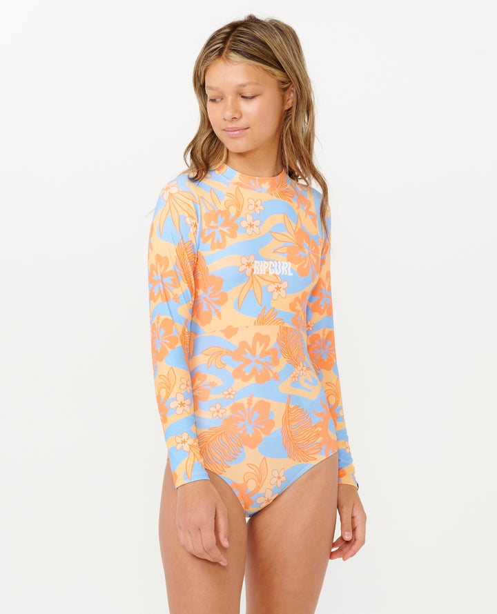 Girls Sun Sol UPF Long Sleeve Surfsuit