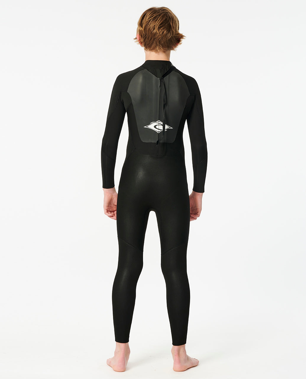 Boys Omega 3/2 Back Zip Steamer Kids Wetsuit